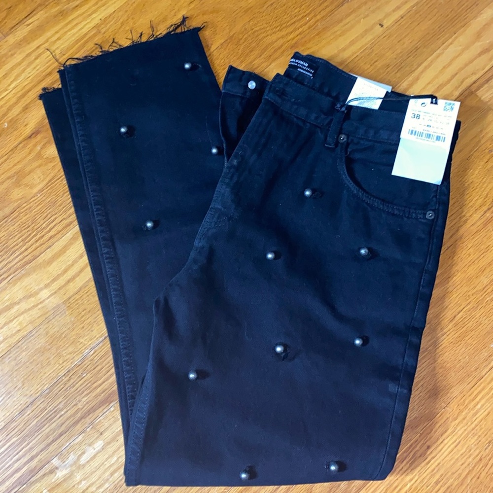 Zara woman premium denim collection the vintage high-rise